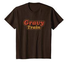 Load image into Gallery viewer, Funny Turkey Gravy Train Thanksgiving Retro Vintage Top T-Shirt
