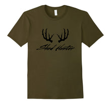 Load image into Gallery viewer, Shed Hunter Deer Antler Rack Hunting T-Shirt