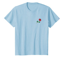 Load image into Gallery viewer, Small Rose Flowers Emoji T-Shirt