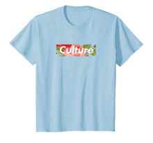 Load image into Gallery viewer, Culture Floral Red Logo Box T-Shirt for Men Women