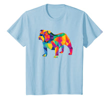 Load image into Gallery viewer, English Bulldog Geo Fractal T-Shirt