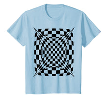 Load image into Gallery viewer, OP ART Checkered Abstract Design Cool T Shirt for Everyone