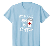 Load image into Gallery viewer, Coffee Lovers Phlebotomy Tshirt for Women Phlebotomists