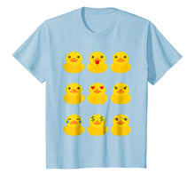 Load image into Gallery viewer, Cute Yellow Ducklings Emoji T-Shirt