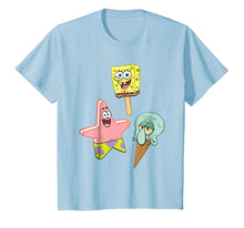 Load image into Gallery viewer, SpongeBob SquarePants Ice Cream Characters Graphic T-Shirt