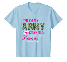 Load image into Gallery viewer, Proud Army grandma (white) T-Shirt