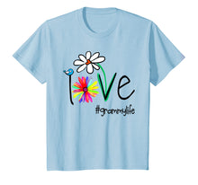 Load image into Gallery viewer, Love Grammy life #Grammylife Heart Floral Gift T-Shirt