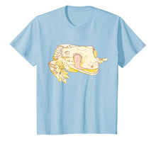 Load image into Gallery viewer, Crested Gecko Lizard with Tattoos Licking Eyeball T-Shirt