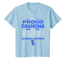 Load image into Gallery viewer, I'm proud grandma of Apraxia warrior t shirt