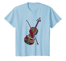 Load image into Gallery viewer, Classical Music Composers Violin Word Art T-Shirt