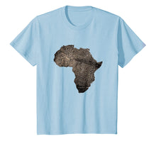 Load image into Gallery viewer, Africa DNA T Shirt Flag Thumb Fingerprint Roots Proud Tee