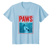 Load image into Gallery viewer, PAWS Funny Cat Kitten T-Shirt For Shark And Cat Lovers