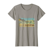 Load image into Gallery viewer, Rhodesia poster, advertisement In the Sun. Rhodesian T-Shirt