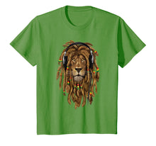 Load image into Gallery viewer, Marley Lion Art Dreadlock Rastafari T-Shirt for Rasta Lover