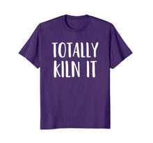Load image into Gallery viewer, Funny Pottery Shirt for a Ceramics Artist Totally KILN It