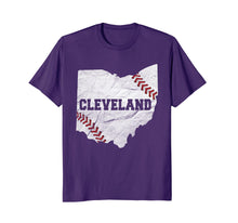 Load image into Gallery viewer, 'Cleveland Ohio-Baseball' Sport Baseball Shirt