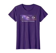 Load image into Gallery viewer, Space The Element of Astronomy Periodic Table T-Shirt