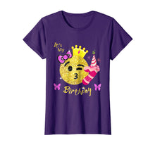 Load image into Gallery viewer, Emoji Shirt For Birthday Girls- OMG It's My 7th Birthday tee