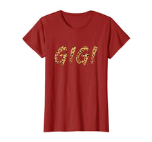 Load image into Gallery viewer, Gigi T-shirt grandma Gift Gigi shirt Womens Animal Print Tee