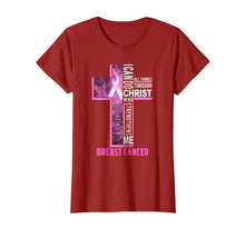 Load image into Gallery viewer, Breast cancer warrior shirt breast cancer shirt