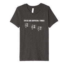 Load image into Gallery viewer, These Are Difficult Times Music Sheet Band Shirt