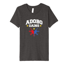 Load image into Gallery viewer, Adobo Gains Filipino Flag Shirt | Pinoy Philippines T Shirt
