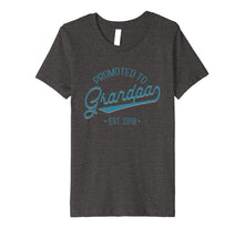 Load image into Gallery viewer, Promoted To Grandpa Est 2019 Grandad Baby Pregnant Shirt