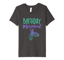 Load image into Gallery viewer, Birthday Mermaid Birthday Party Shirt