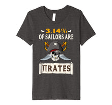 Load image into Gallery viewer, 3.14% Of Sailors Are Pirates Pi Day Pun Funny Math T-Shirt