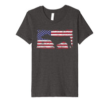 Load image into Gallery viewer, German Shorthaired Pointer American Flag Shirt Patriotic