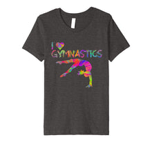 Load image into Gallery viewer, I love Gymnastics, Gymnastics Makes it Better Girl Gift Tee