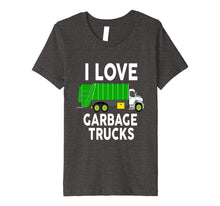 Load image into Gallery viewer, I Love Garbage Truck Shirt for kids toddlers Premium Tee