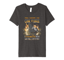 Load image into Gallery viewer, Welder T-Shirt Funny I Am On Fire