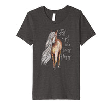 Load image into Gallery viewer, Just a Girl Who Loves Horses - Horse Lover T-Shirt