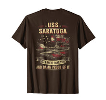 Load image into Gallery viewer, Navy USS Saratoga (CV-60) T-shirt