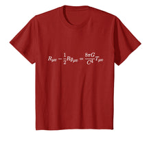 Load image into Gallery viewer, Einstein's Field Equation Science and Math Geeks T Shirts