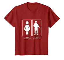 Load image into Gallery viewer, Your Daughter My Daughter Proud Mom Dad Soldier Gift T-shirt