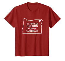 Load image into Gallery viewer, Oregon Red For Ed Shirt The Future is In Our Classrooms