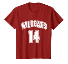 Load image into Gallery viewer, Wildcats 14 Jersey T-Shirt