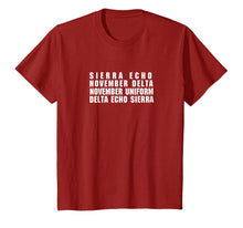 Load image into Gallery viewer, SIERRA ECHO NOVEMBER DELTA NOVEMBER UNIFORM SHIRT