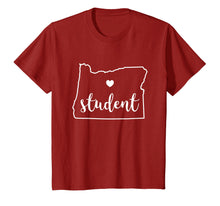 Load image into Gallery viewer, Student Red For Ed T-Shirt Oregon Public Education Supporter