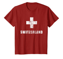 Load image into Gallery viewer, Switzerland National Team T-Shirt Swiss Jersey Vintage Tee