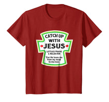 Load image into Gallery viewer, Catch Up With Jesus Funny Christian T-Shirt