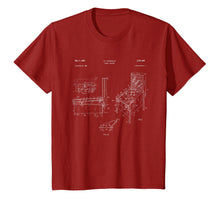 Load image into Gallery viewer, Classic Retro Pinball T-shirt - Pinball Patent - Gift