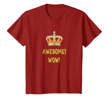 Load image into Gallery viewer, King George - Awesome Wow - Founding Father Hamilton T-Shirt