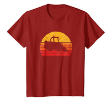 Load image into Gallery viewer, Retro Skid Steer Loader Shirt - Vintage Construction Work T