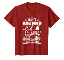 Load image into Gallery viewer, Just a Wizard Girl Tshirt