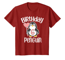 Load image into Gallery viewer, 6th Birthday Penguin Shirt - 6 Year Old Birthday T-Shirt