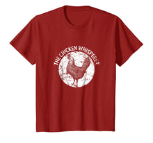 Load image into Gallery viewer, Chicken Whisperer Shirt, Funny Cute Poultry Farmer Gift