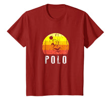 Load image into Gallery viewer, Retro Vintage Style Water Polo Silhouette T-Shirt